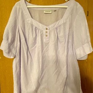 Avenue - Lavender Blouse